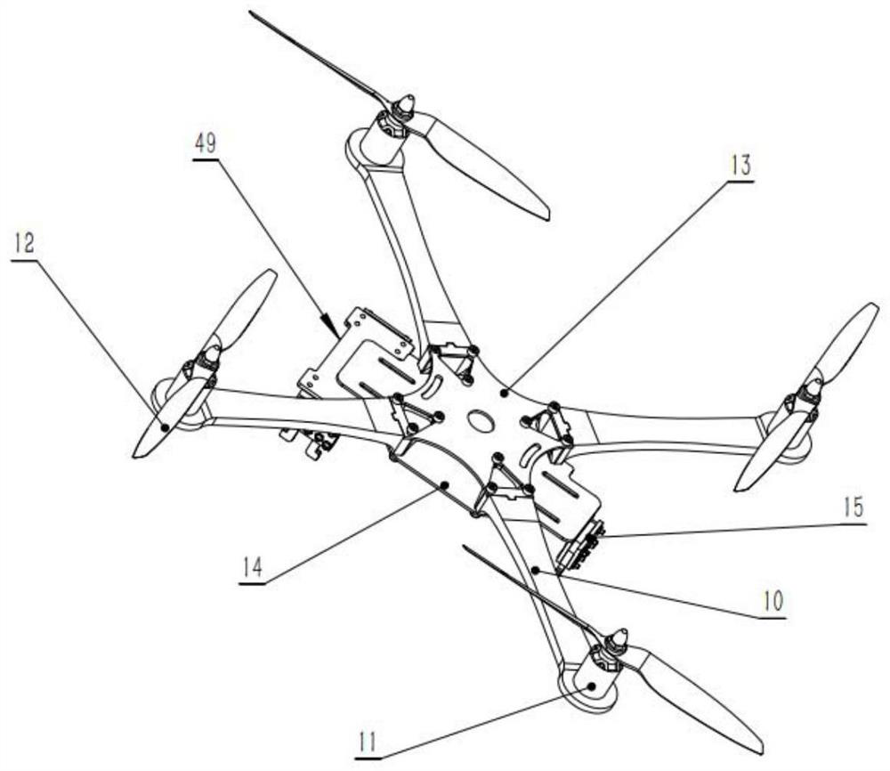 Intelligent distribution unmanned aerial vehicle and control method thereof