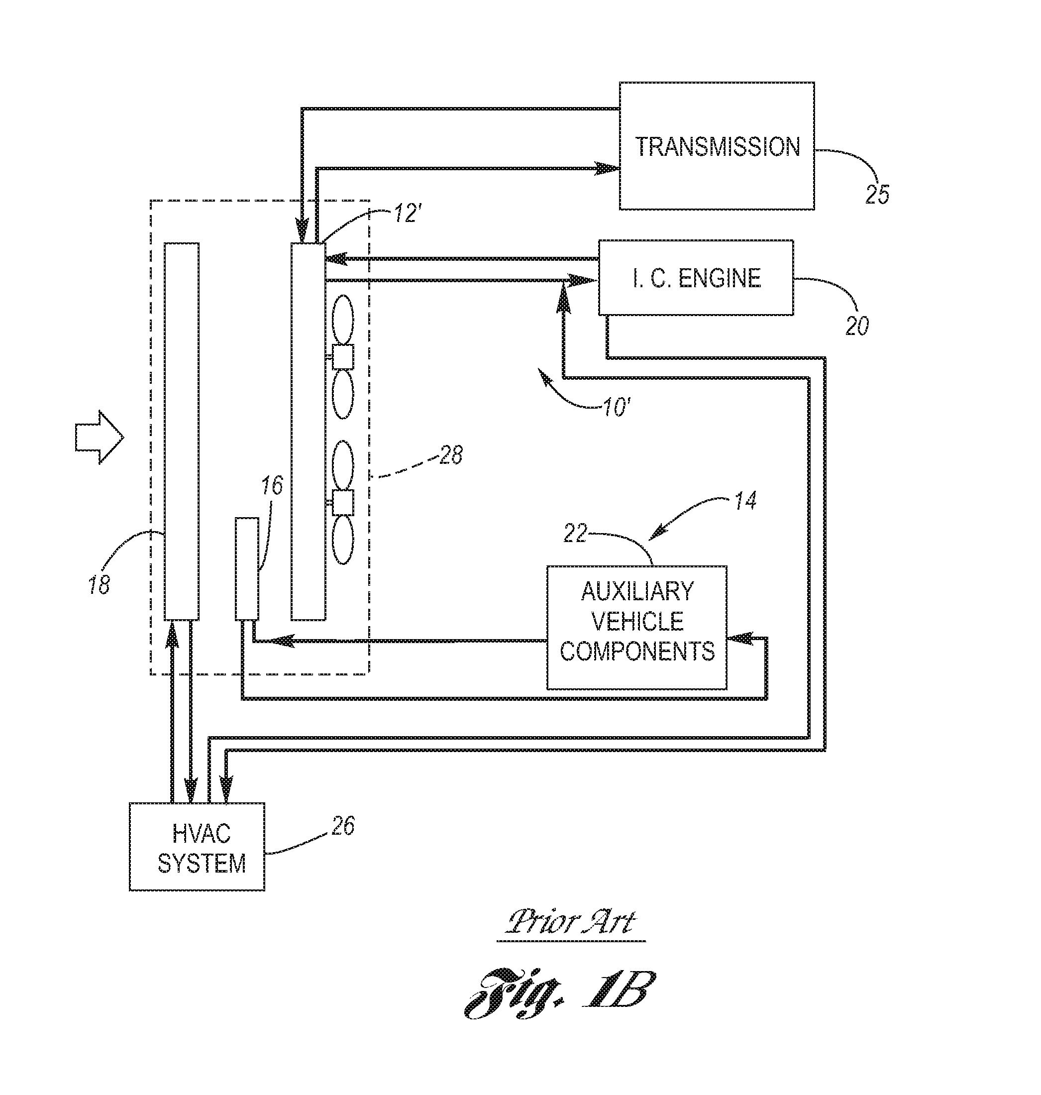 Integrated vehicle cooling system