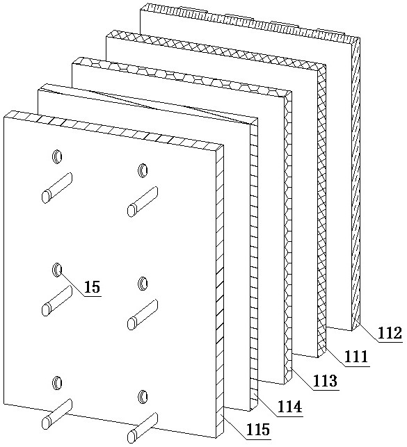 Prefabricated building prefabricated wallboard convenient to connect and fix and mounting method thereof