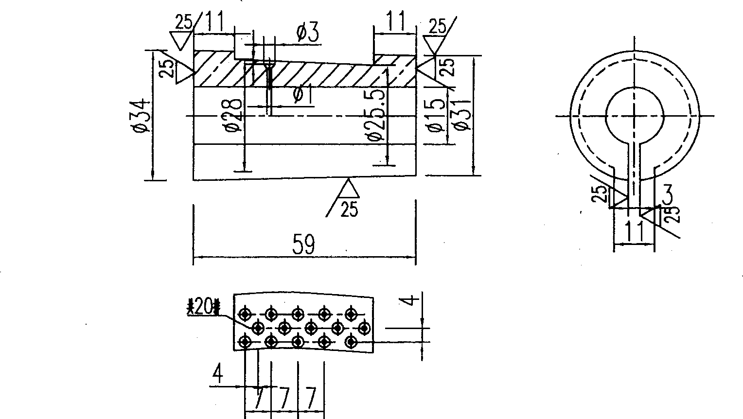 Energy-saving yarn-singeing burner