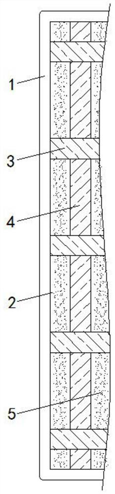 High-safety building safety door and installing structure thereof