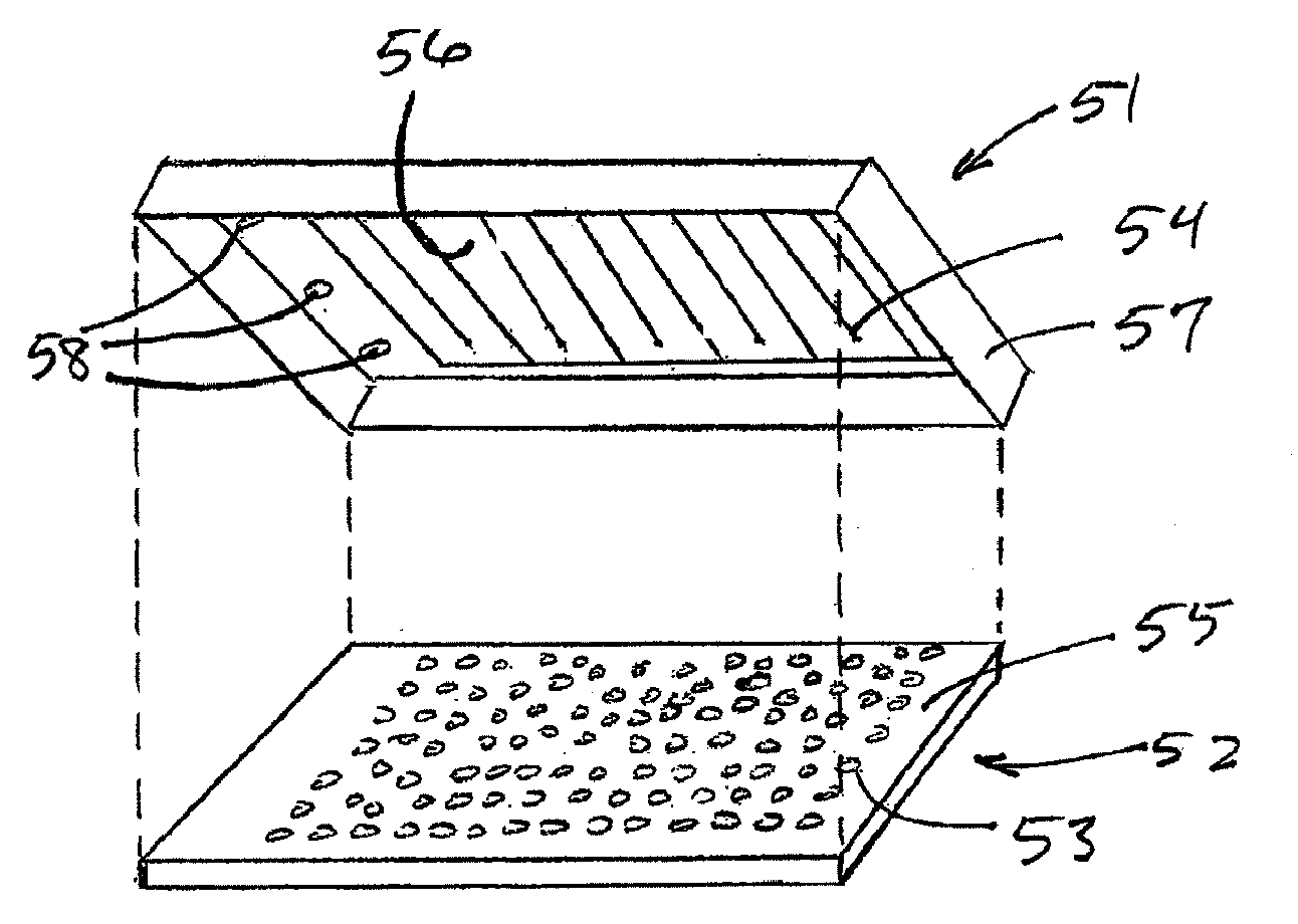 Electroporation of adherent cells with an array of closely spaced electrodes