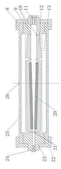 Crack particles diversion agent temporary blockage capability evaluation apparatus and method thereof