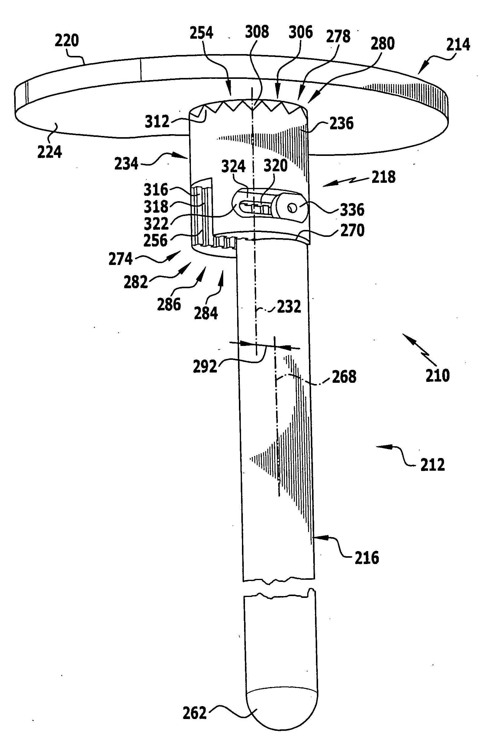 Modular implant part and knee joint prosthesis