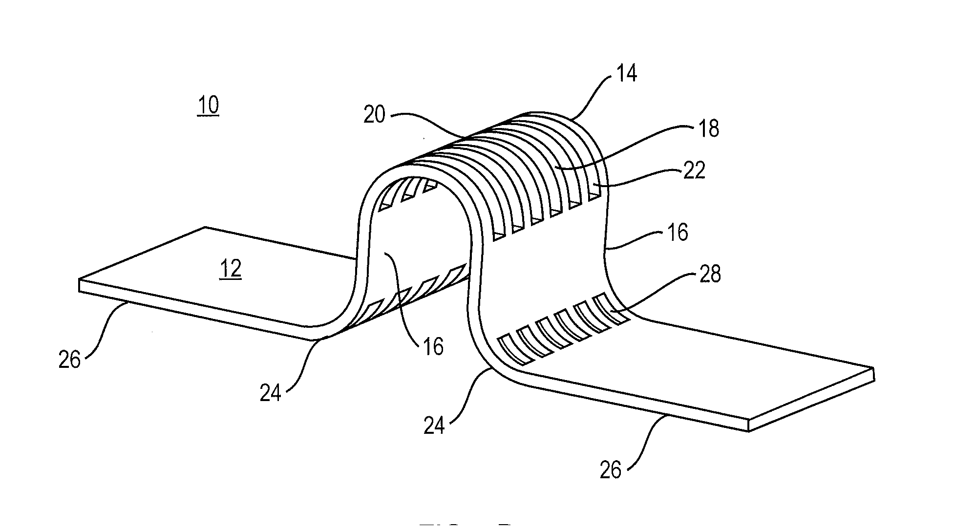 Flexible actuator based on shape memory alloy sheet