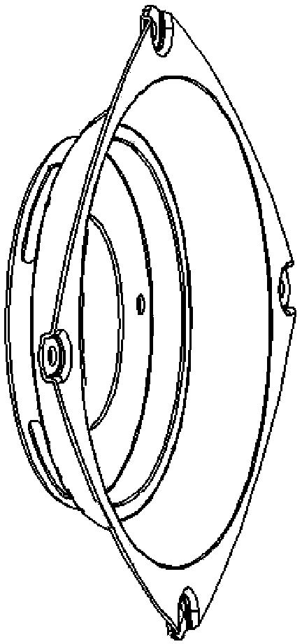 Process for uniform spraying of metal framework