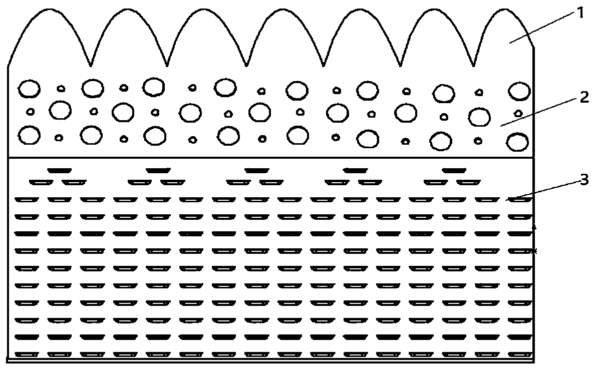 Traffic noise prevention and control sound barrier structure based on bionics principle