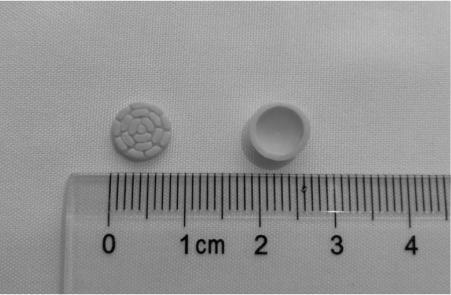 Preparation method of light curing molding potassium-sodium niobate leadless piezoelectric ceramics