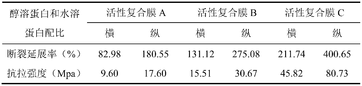 Gradient-slow-release type active composite film and preparing method thereof