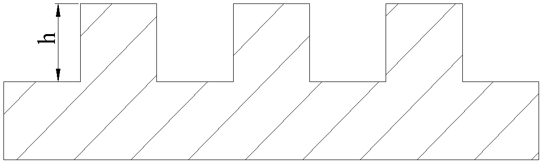 Polymer solar cell with subwavelength anti-reflective structure and manufacturing method for polymer solar cell