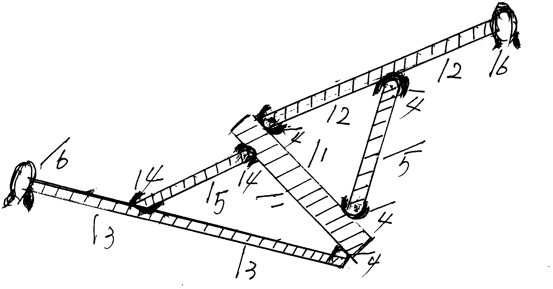 Two-wheel/three-wheel bicycle frame steered by means of buttocks