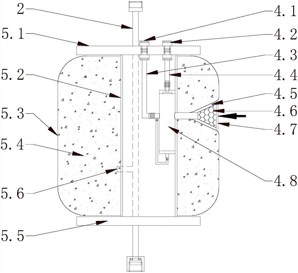 U-shaped pipe underground fluid multilayer sampling device