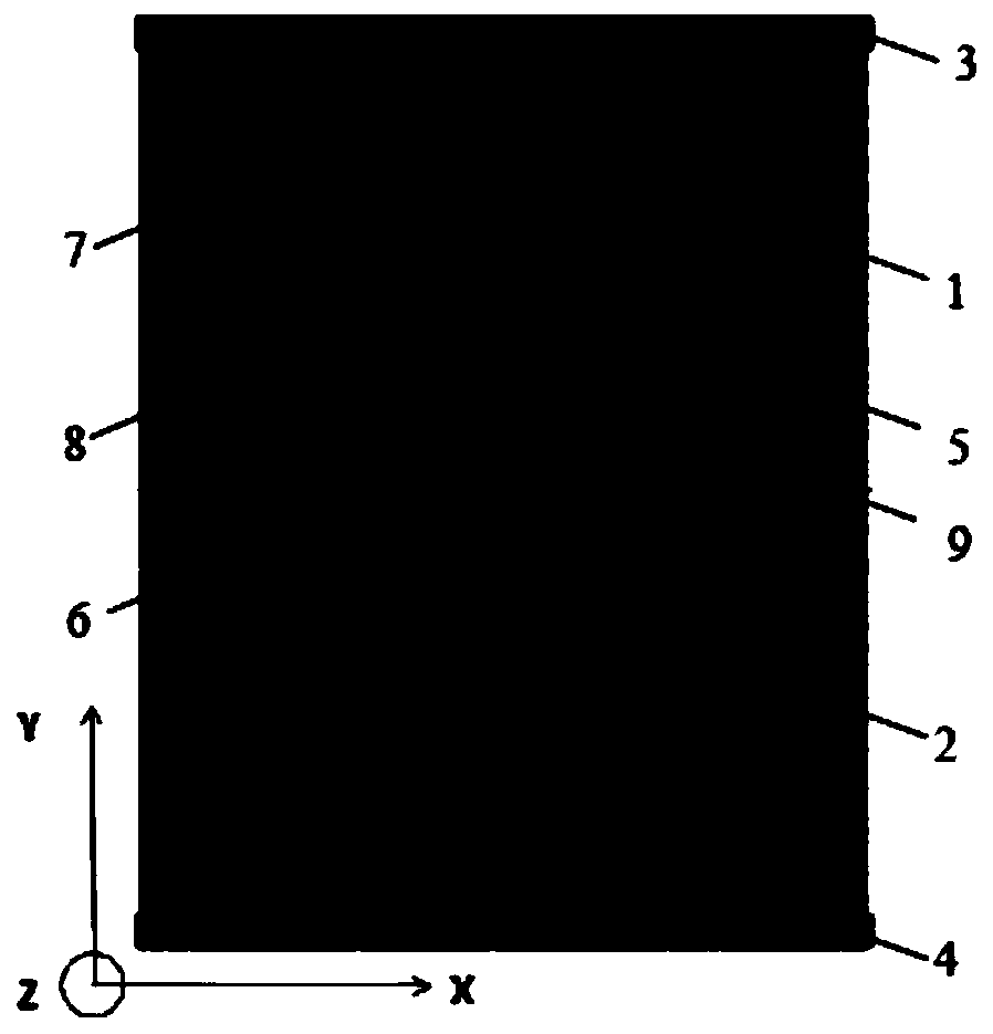 Shear coupling grain boundary migration and crack interaction simulation method in binary alloy