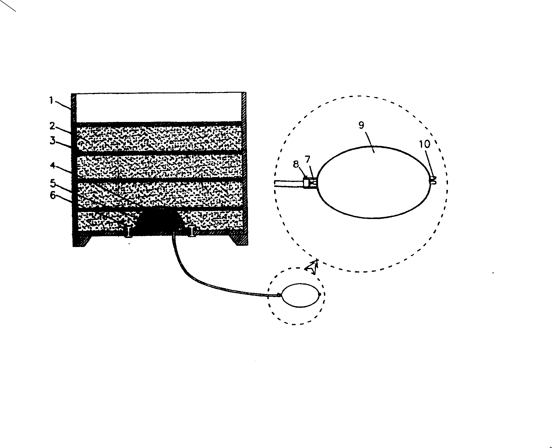 Upper arch effect demonstrating instrument