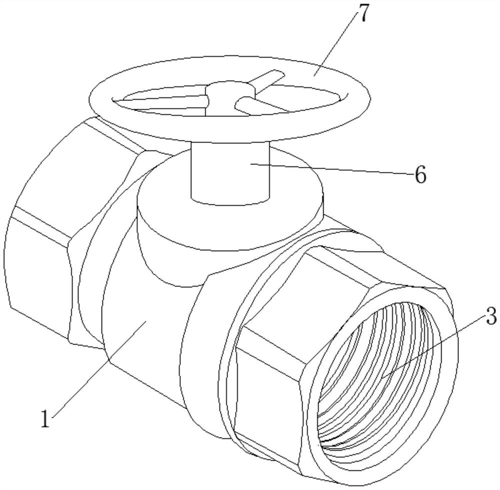 An energy storage type two-way pressure regulating valve