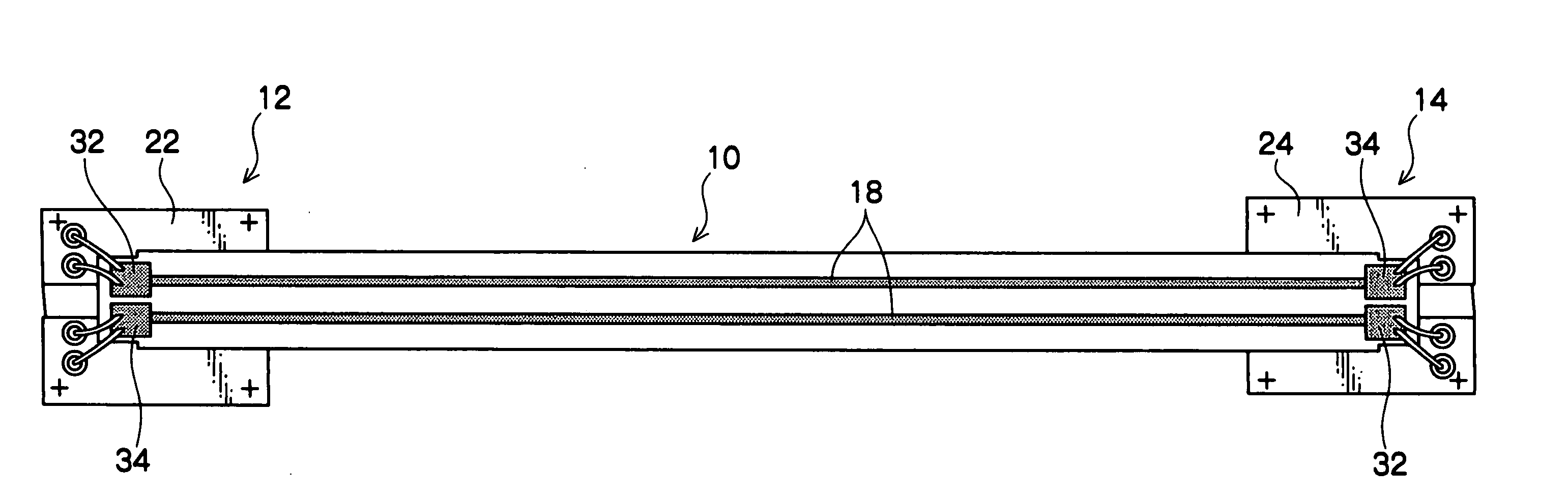 Sub-mount for mounting optical component and light transmission and reception module