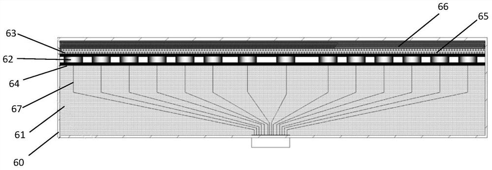 Laser ultrasonic automatic detection system and method for carbon fiber composite material blade