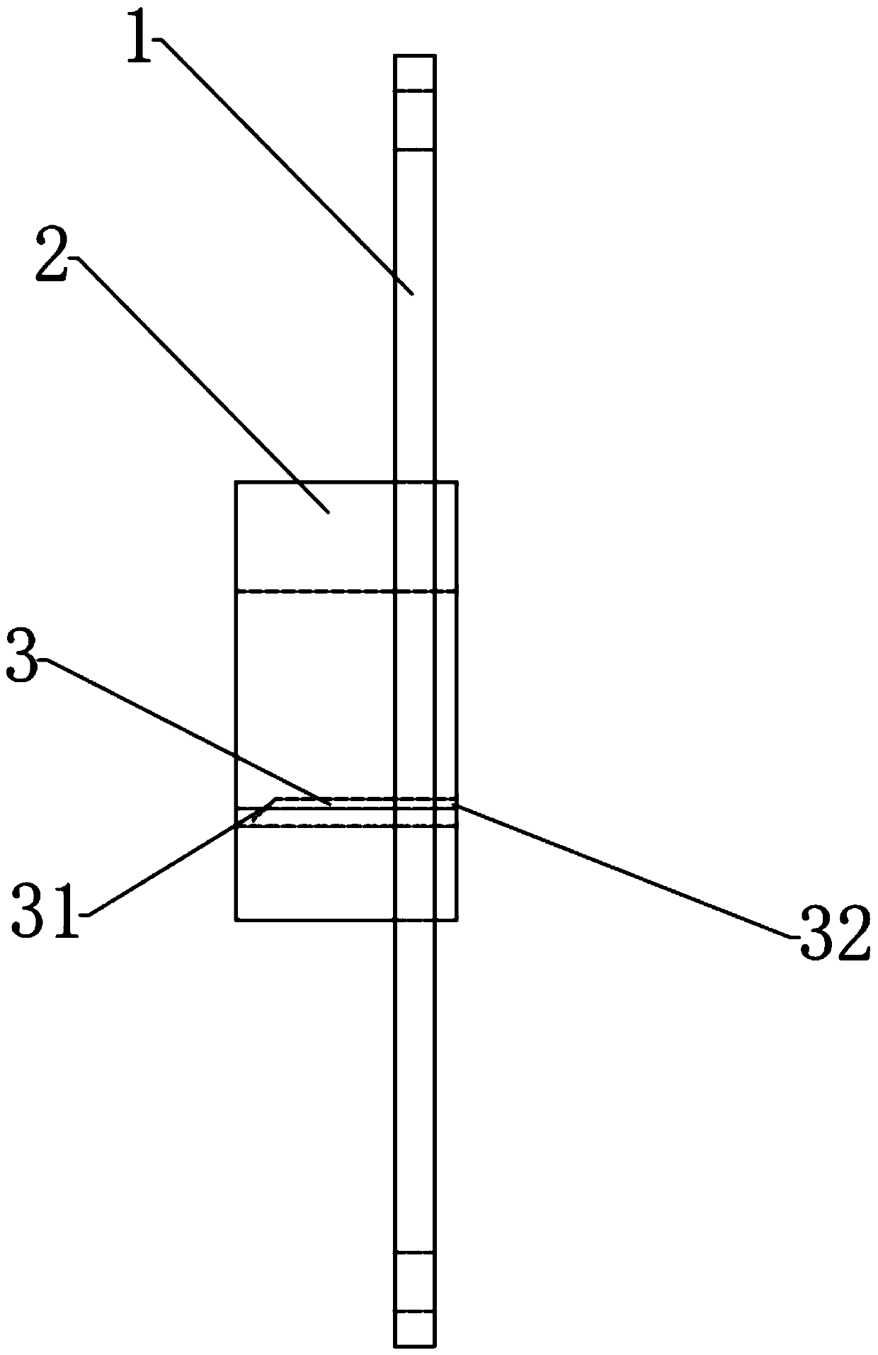 New process for detaching coupling key through liquid nitrogen