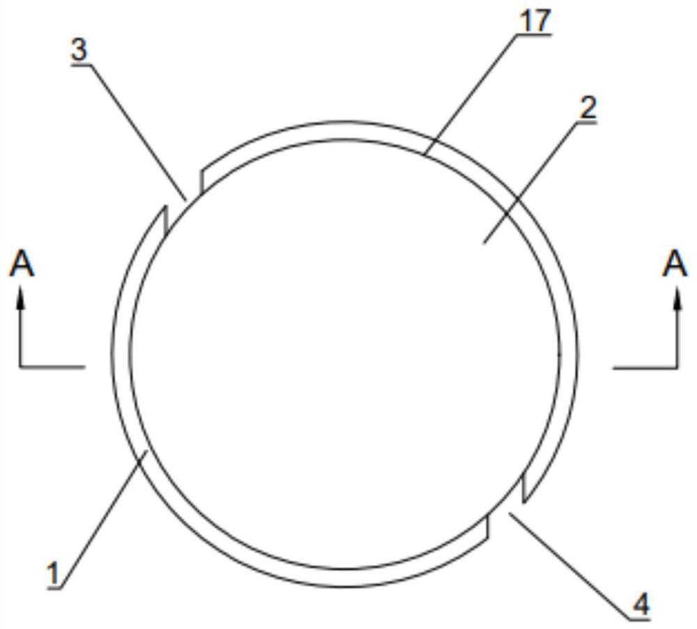 A multi-channel swirling automatic liquid control device