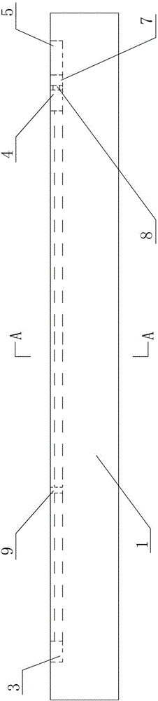 Concrete structure reinforcing method based on near surface mounted prestressed FRP (Fiber Reinforced Polymer)