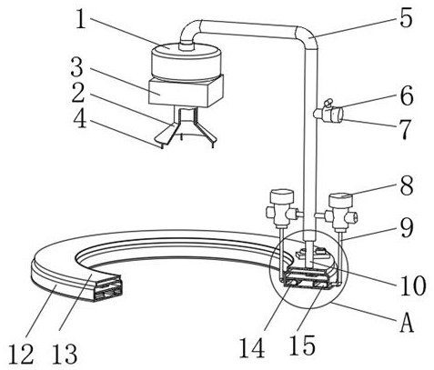 Shadowless lamp for neurosurgery department