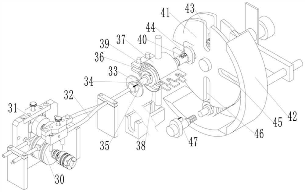 Intelligent spring production equipment and process