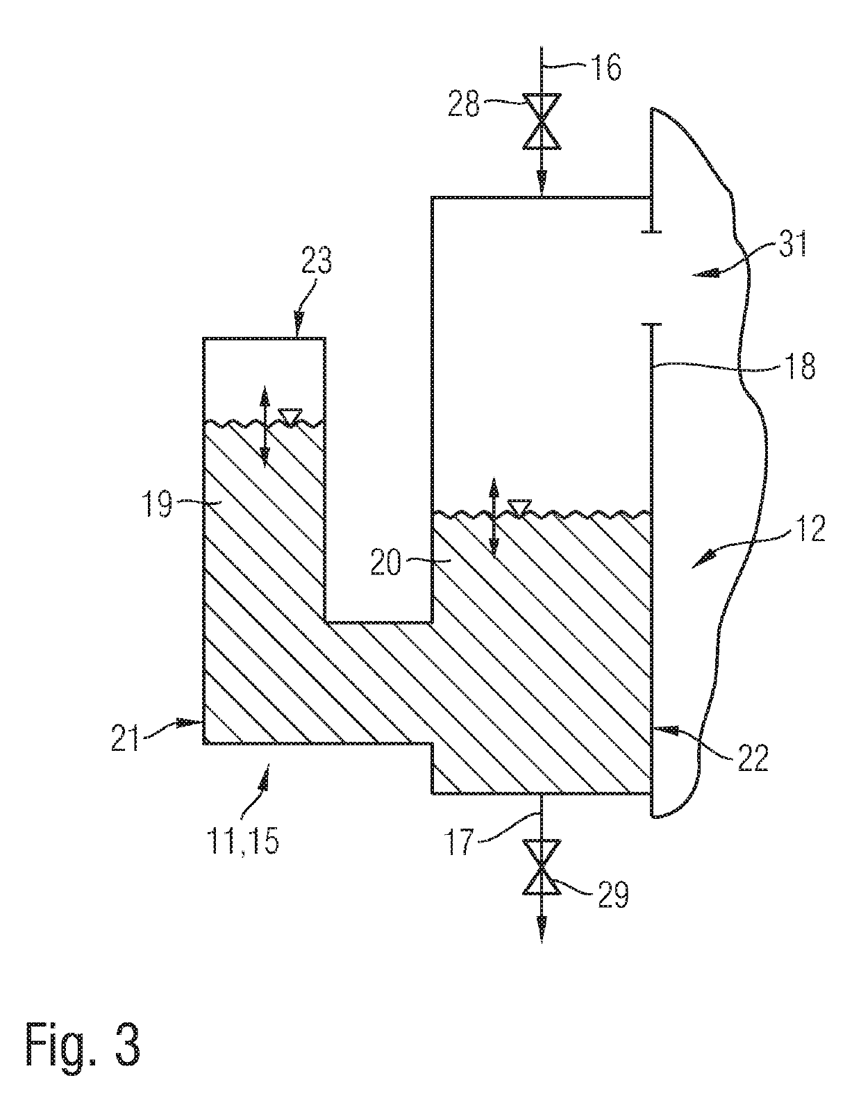 Exhaust gas aftertreatment device and exhaust gas aftertreatment method