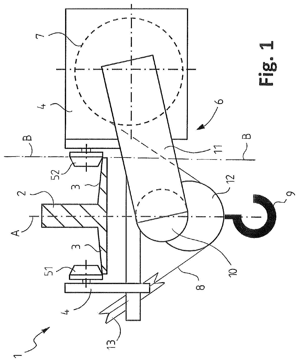 Low-construction trolley for wire rope hoist