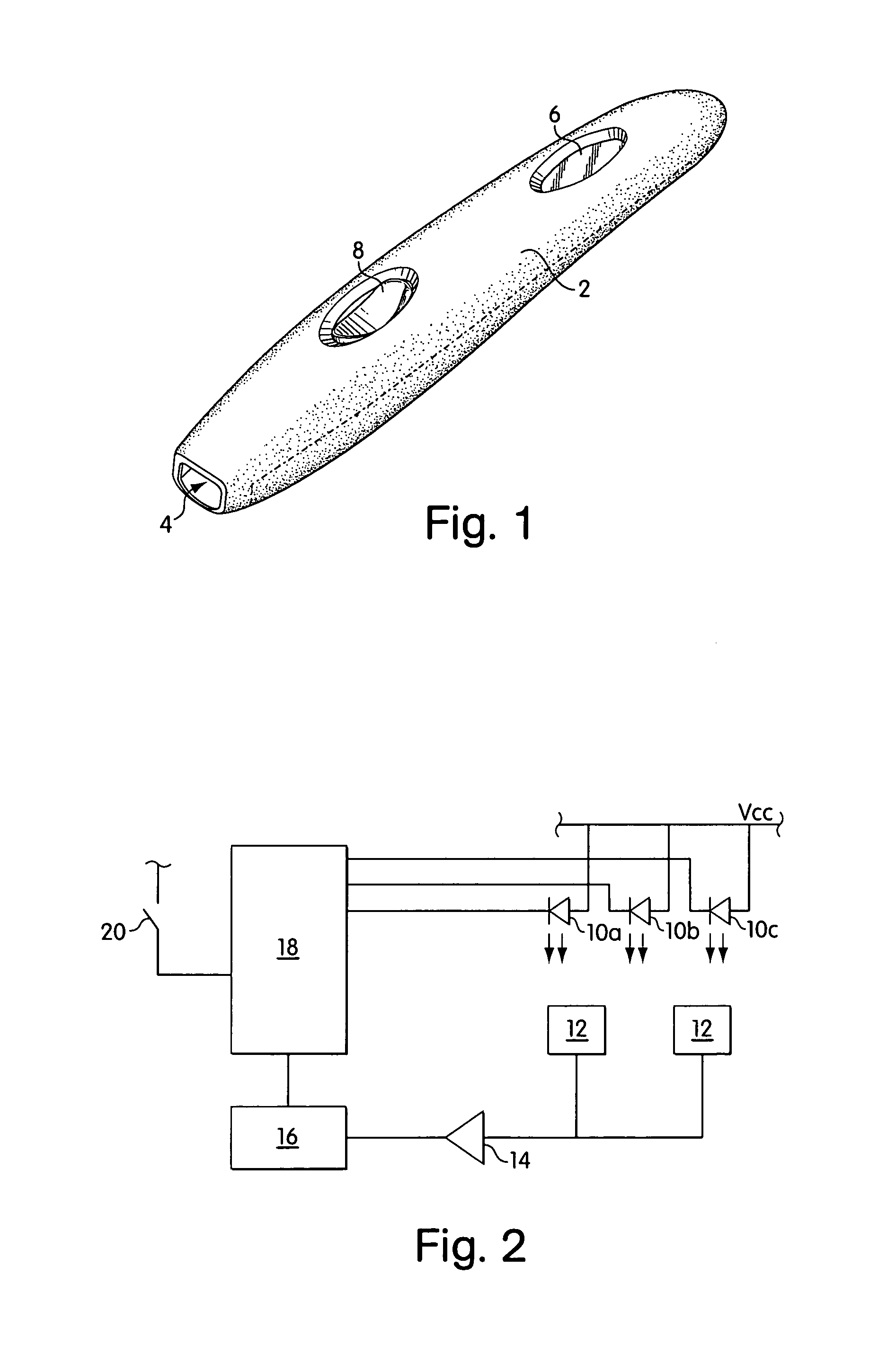 Optical arrangement for assay reading device