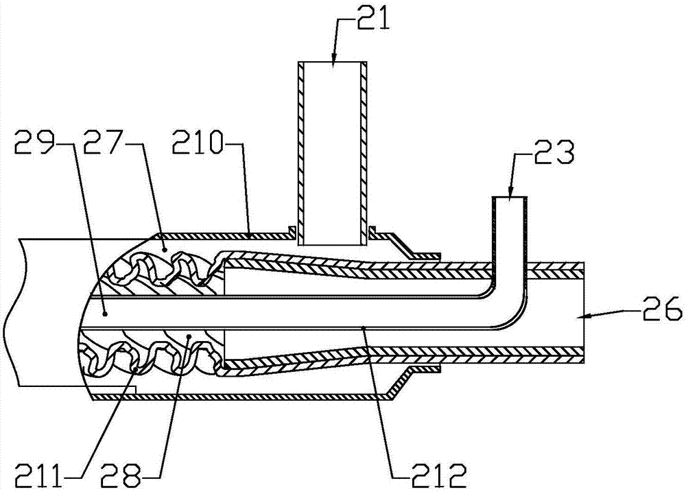 Carbon dioxide air source heat pump system capable of avoiding compressor liquid return impact