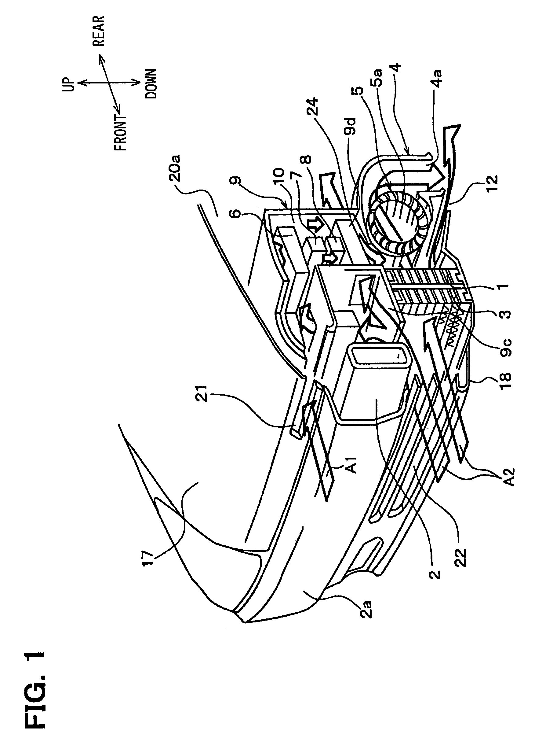 Vehicle front end structure