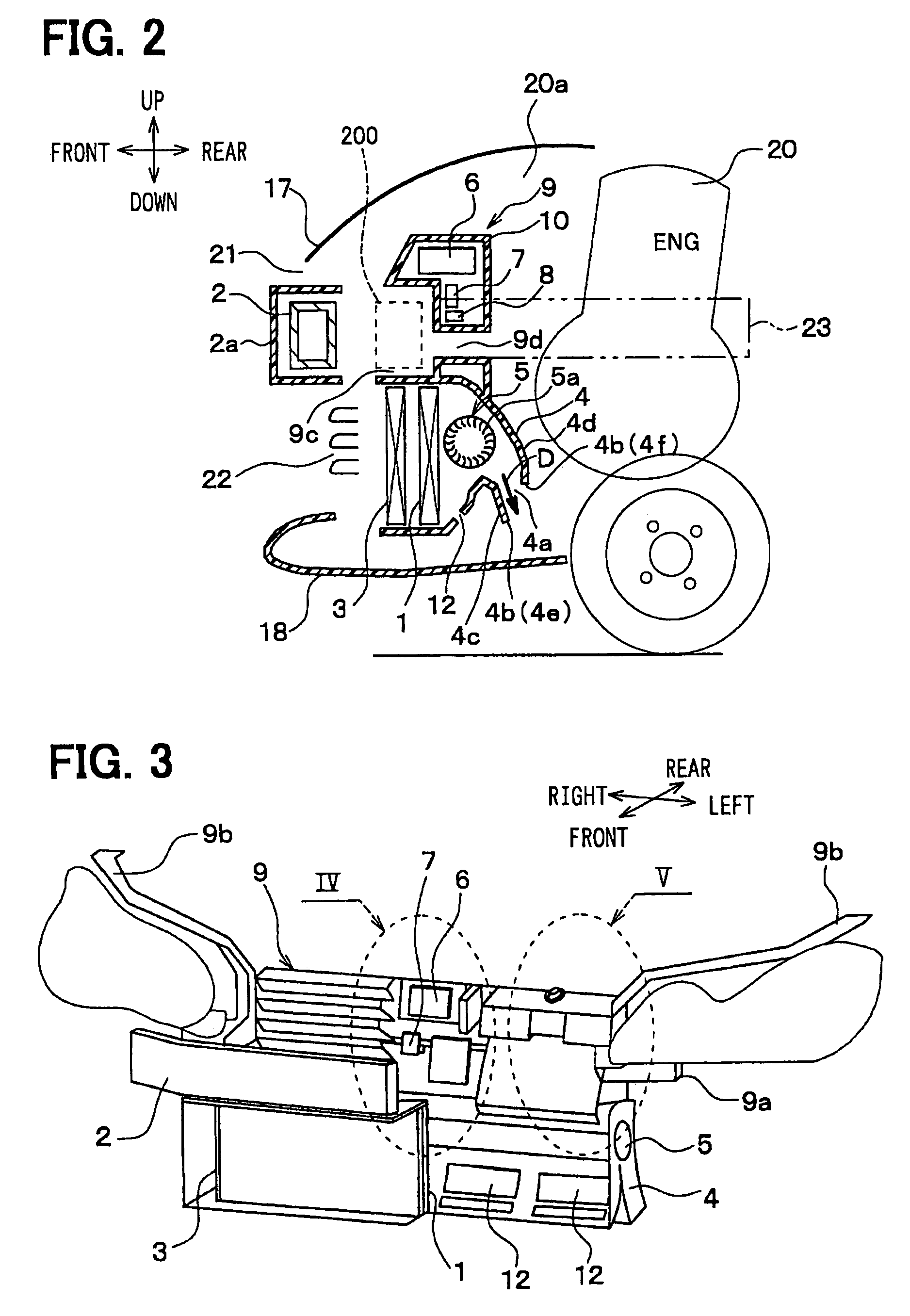 Vehicle front end structure