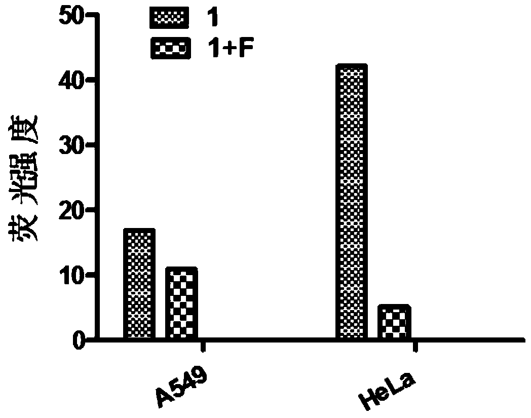 Reduction-sensitive water-soluble molecular targeting photosensitizer and preparation method and application thereof