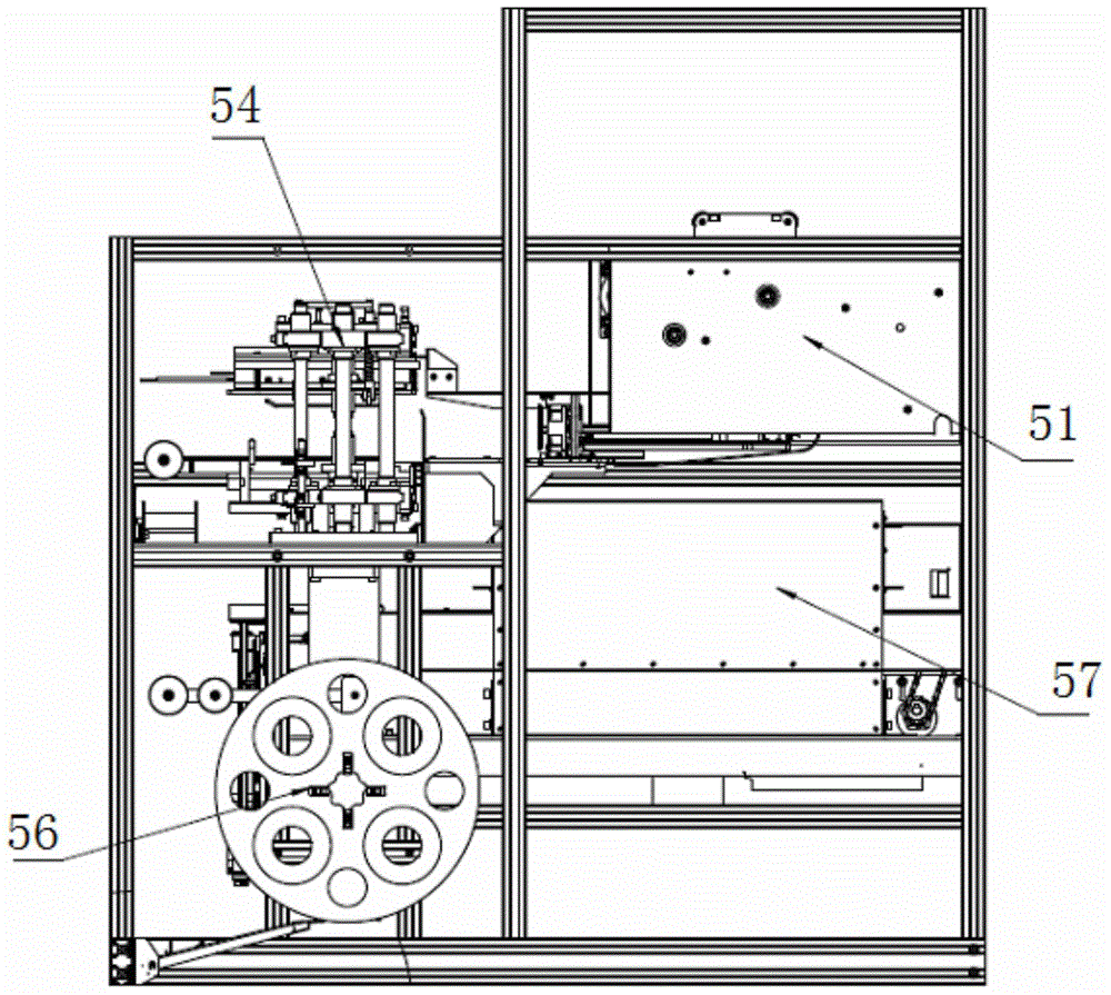 Full-automatic plastic packaging machine and packaging method thereof