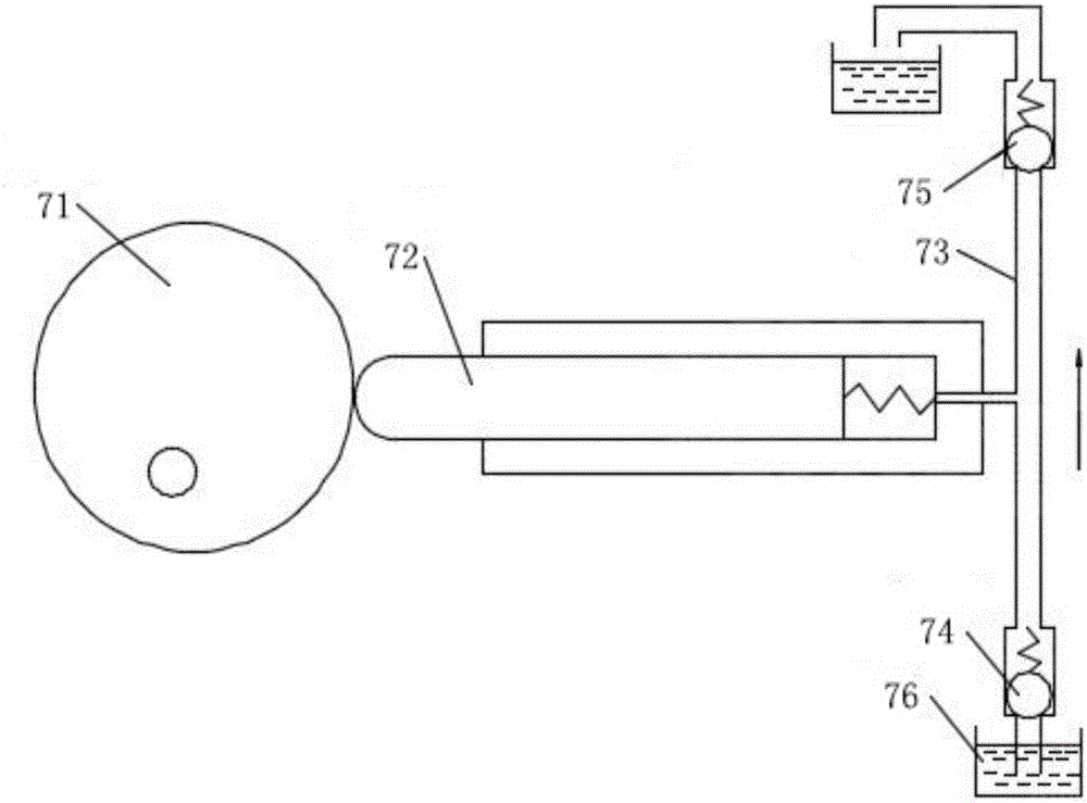 Oxalic acid feeding machine