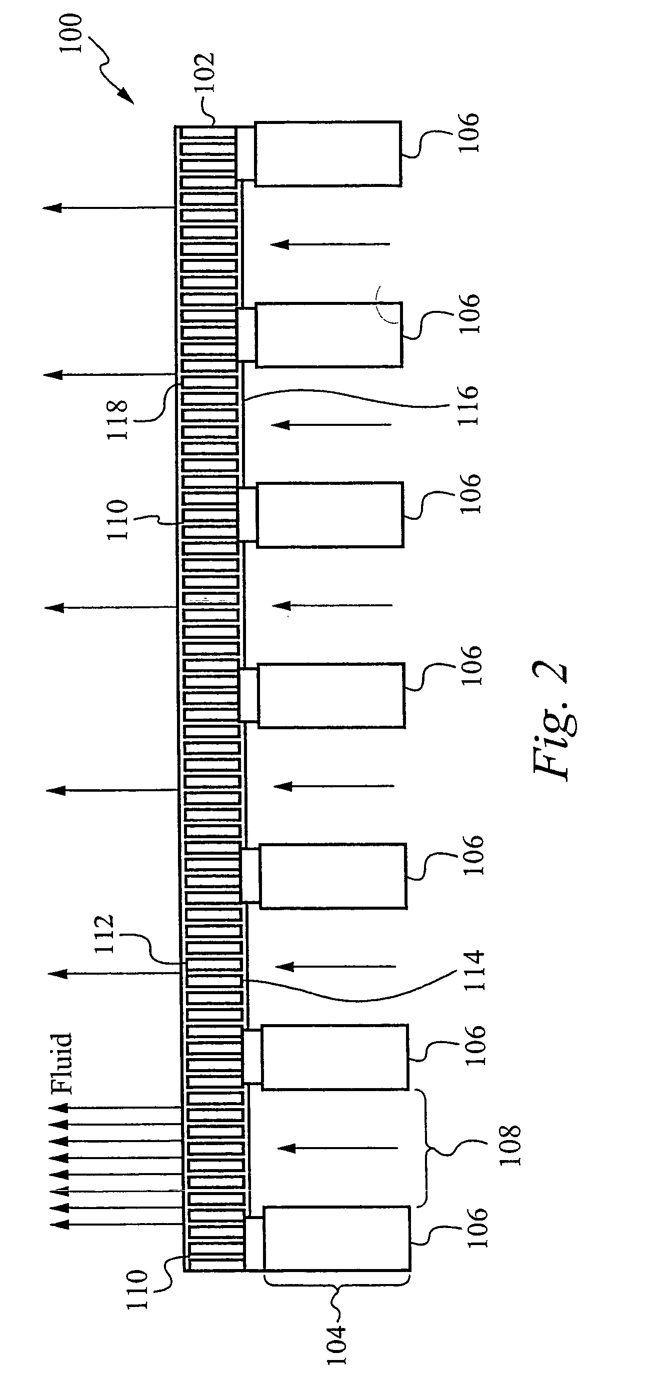 Micro-fabricated electrokinetic pump with on-frit electrode