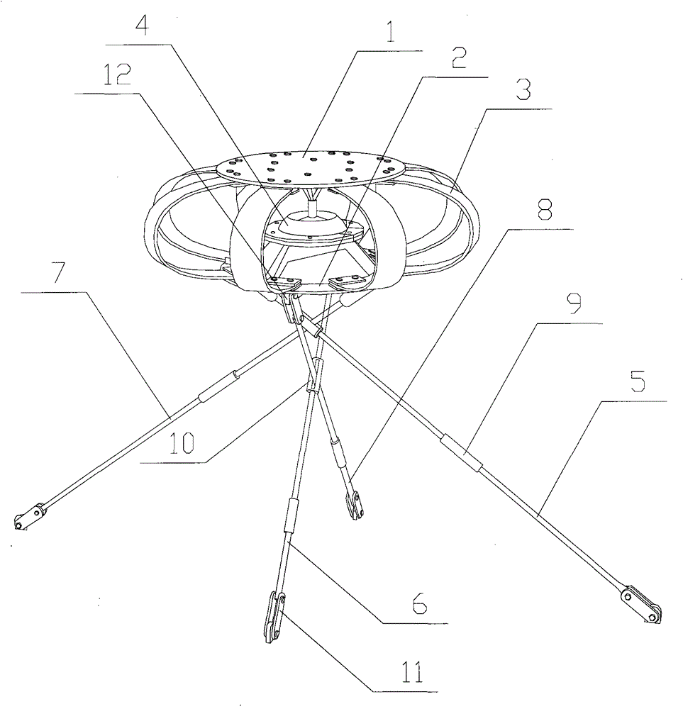 Multi-plane quasi linear energy dissipating damper