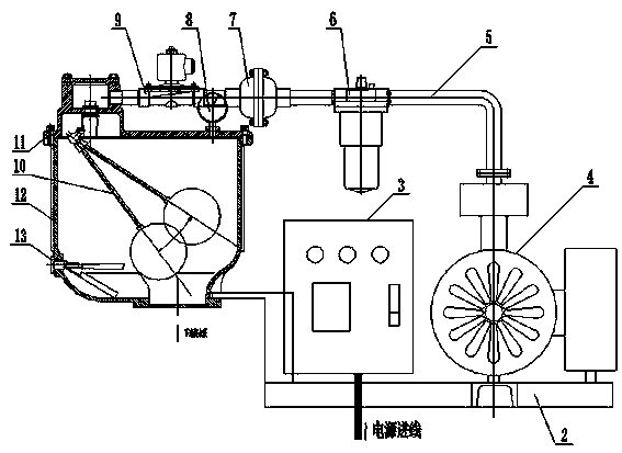Improved double-suction self-priming pump with strong self-priming property