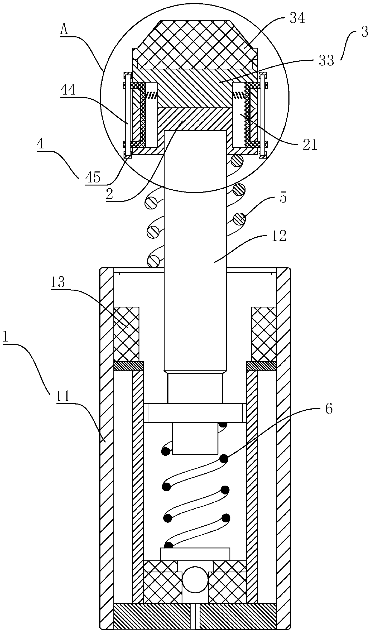 Low-cost oil buffer