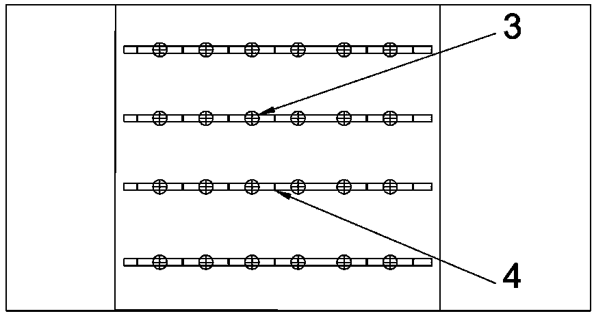 Construction method of embedded FRP rib-reinforced roadway roof