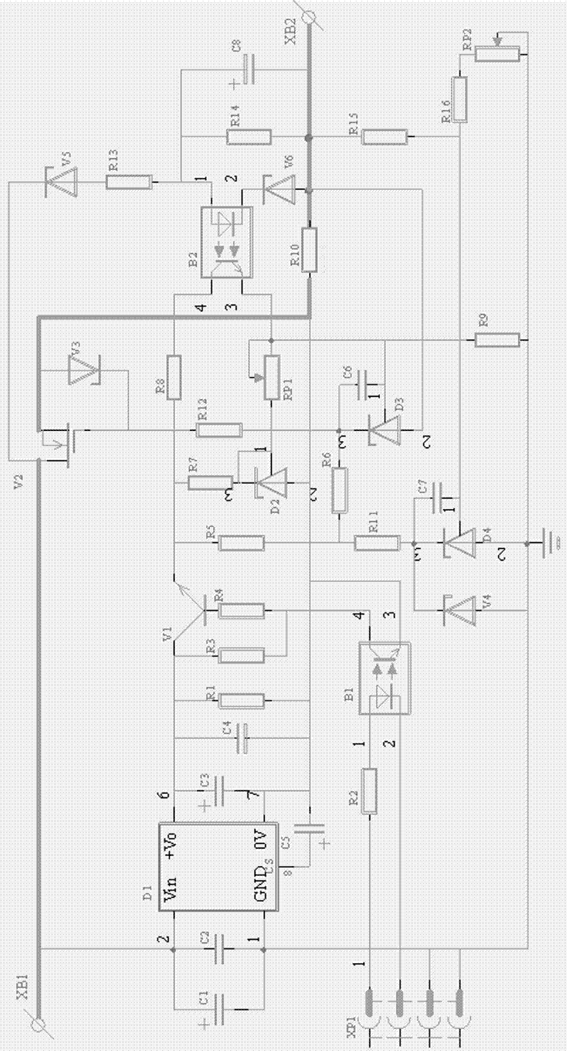 Linear regulator with current limiting short circuit protection function