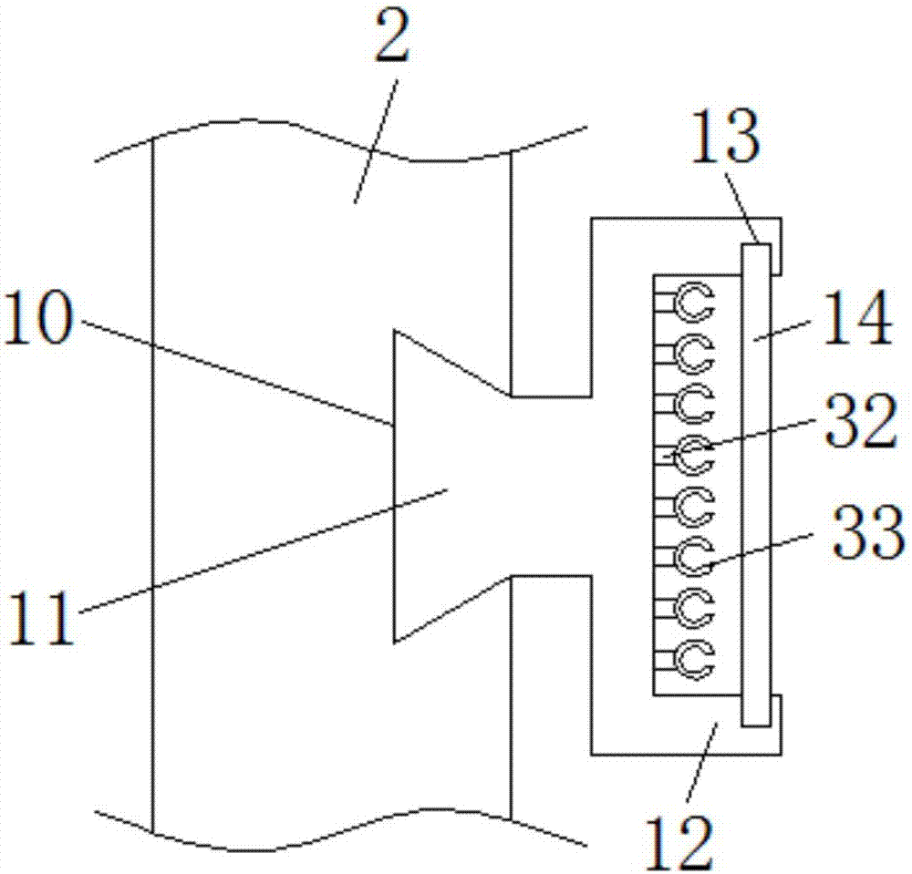 Safety and automatic distribution network cabinet capable of automatic heat dissipation