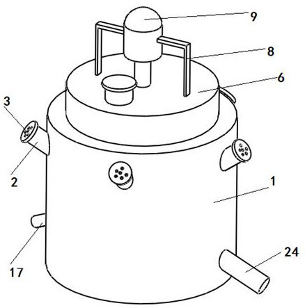 A kind of solid raw material pretreatment device and method for nanocomposite preparation