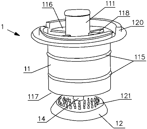 Floor drain capable of conveniently filtering hair