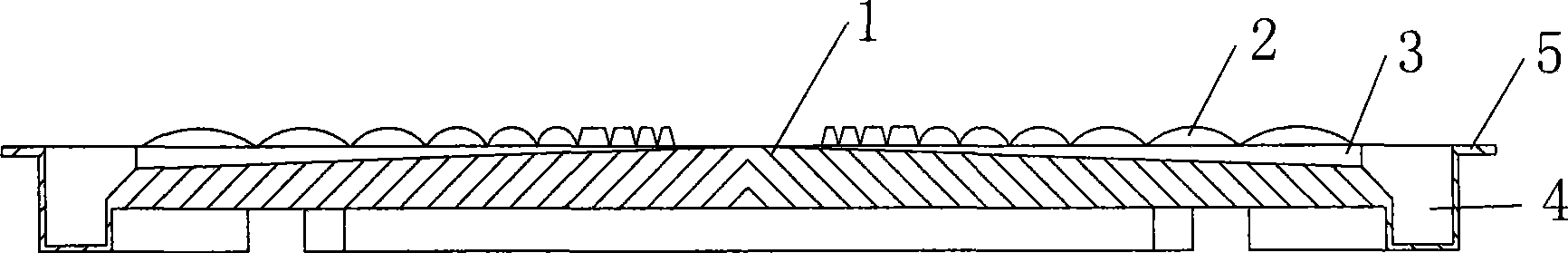 Composite material for producing bakeware and bakeware produced with the material