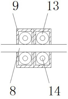 A device for conveniently finding the cutting position of a pipe