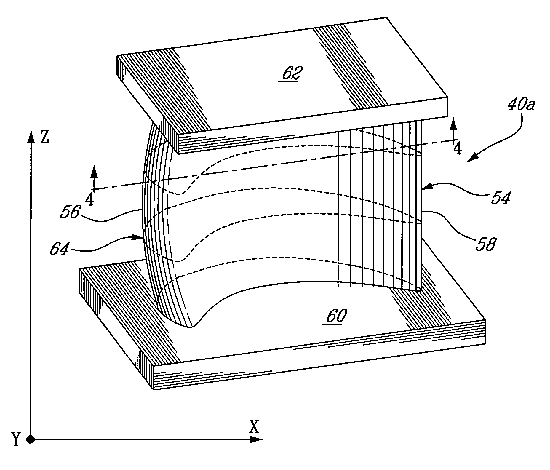 HP turbine vane airfoil profile