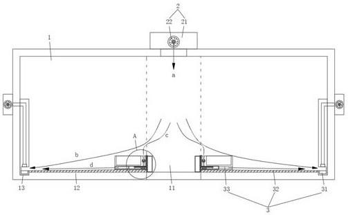 An intelligent fresh air deodorization device for cattle and sheep breeding rooms for livestock breeding