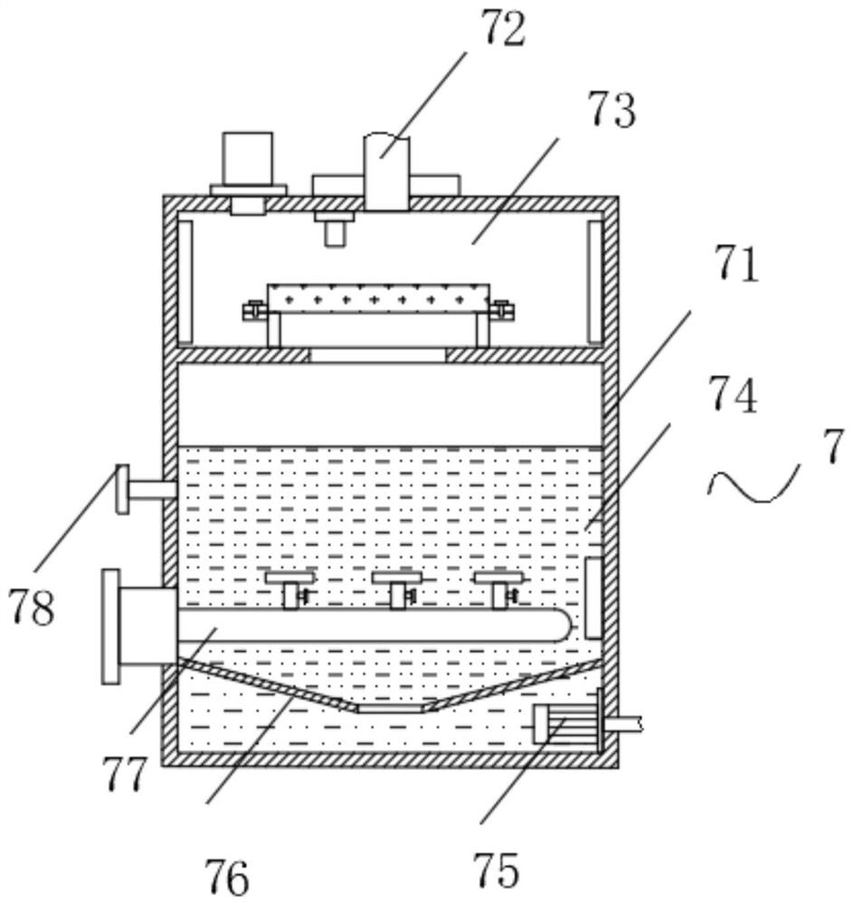 Industrial waste gas high-concentration acid mist purification tower