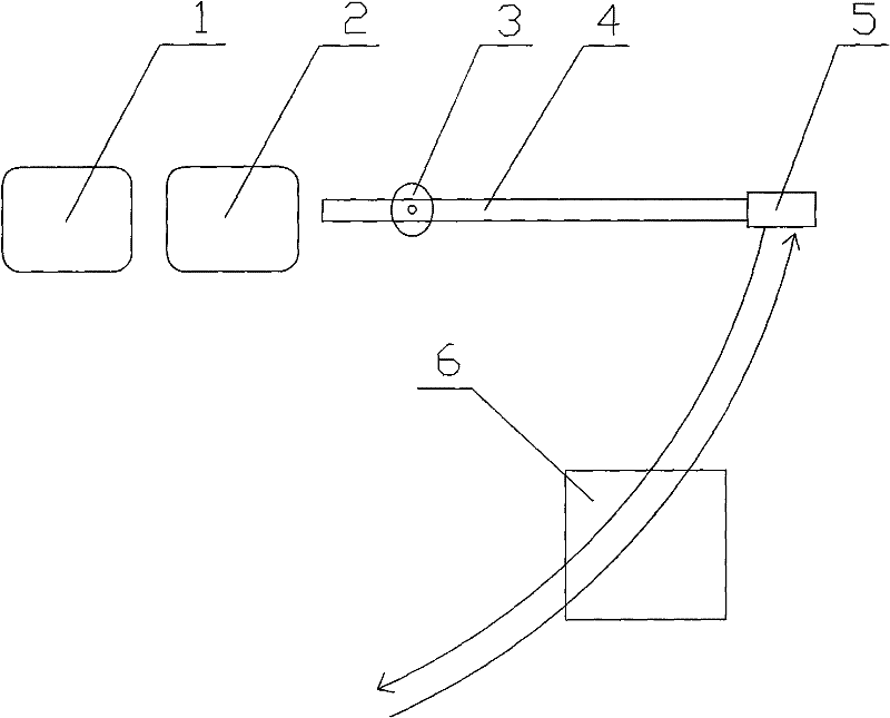 Vehicle-passing intelligent card-reading system and method